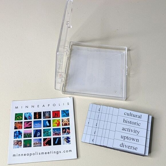 Minneapolis Themed Magnetic Poetry Set - Picture 3 of 8